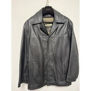 M Julian Wilsons Leather Jacket Mens Large Thinsulate Lined Classic Coat